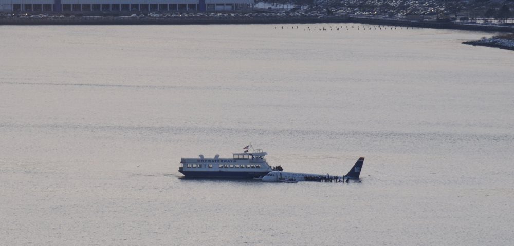 US Airways Jet Flight 1549 in the Hudson River