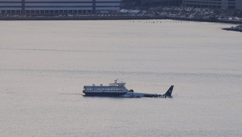 US Airways Jet Flight 1549 in the Hudson River